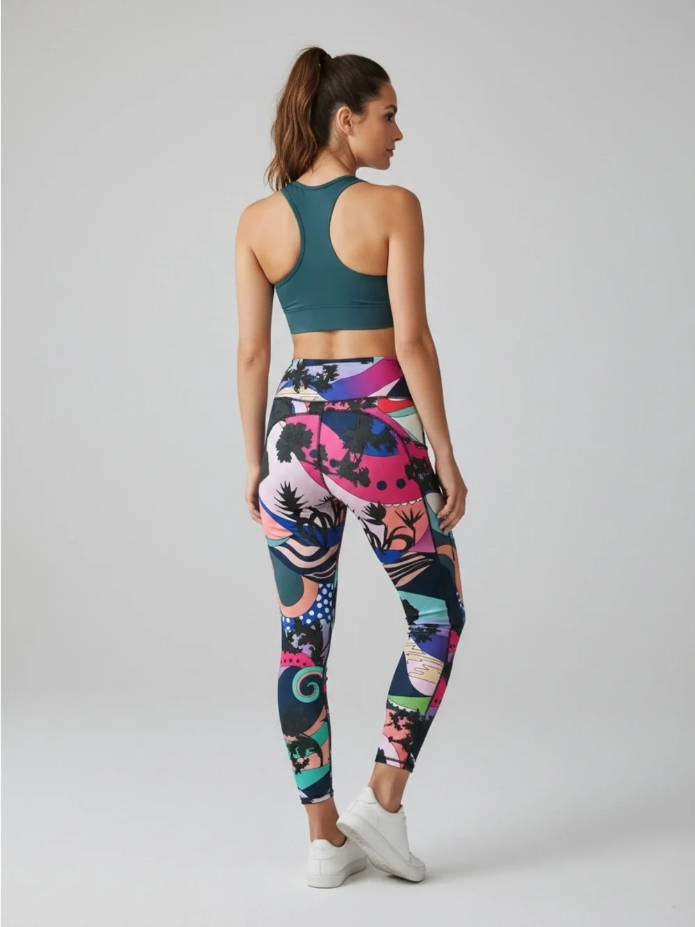 Nike Print Leggings Size M